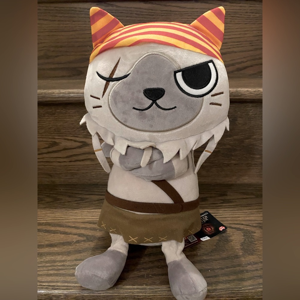 Monster Hunter Plush Cat - Rise World Chef Warrior from Japan